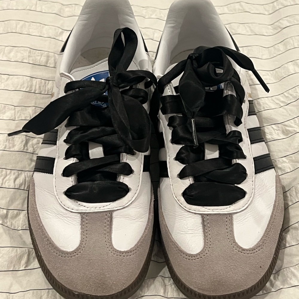 adidas White and Black Sneakers